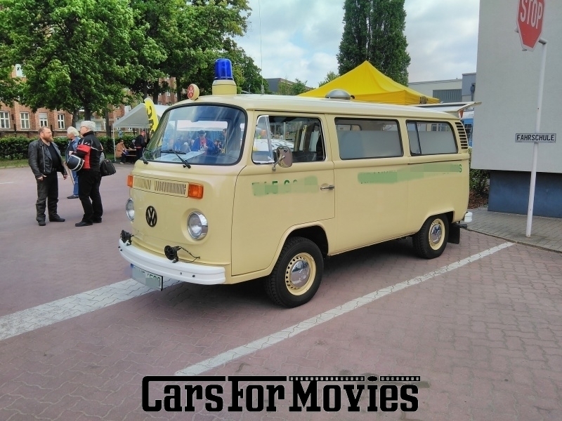 CarsForMovies | VW T2  1972 Deutschland Beige Sonstige Einsatzfahrzeug Rettungswagen Berlin 3777 Krankenwagen Krankentransport Bulli